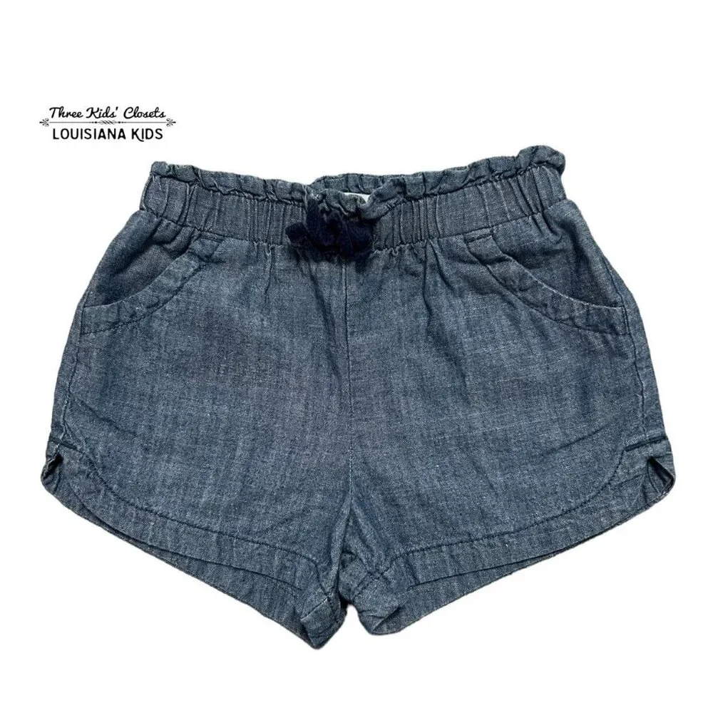 Old Navy 2T Chambray Pull On Shorts